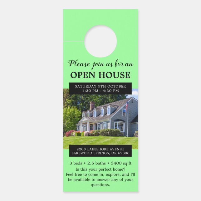 Örtliche Einladung zur Landwirtschaft im wahren An Türanhänger (Vorderseite)