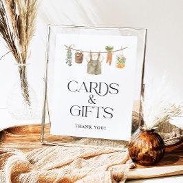 Ortseigene Bauern Marktbuch- und Geschenkzeichen Poster