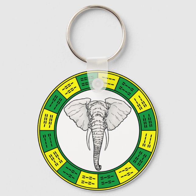 Orunmila - Ifá Schlüsselanhänger (Vorderseite)