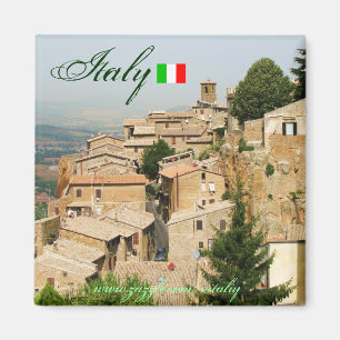 Orvieto Italien cooler Magnetentwurf Magnet