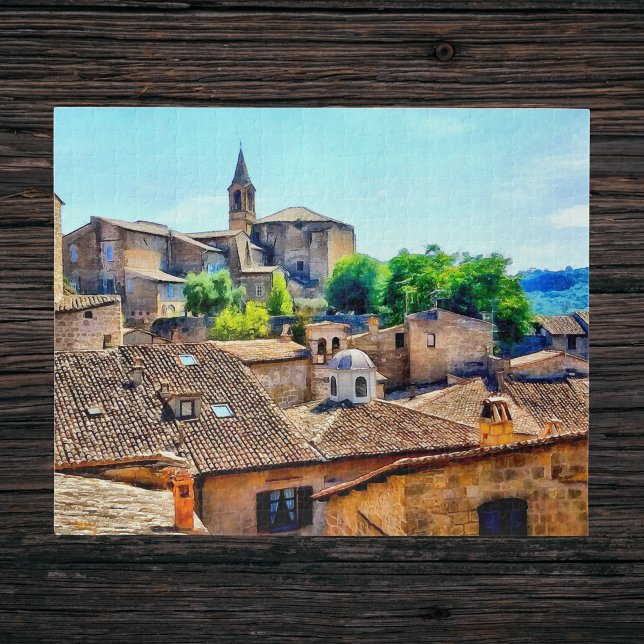 Orvieto Italy Hillside Puzzle (Von Creator hochgeladen)