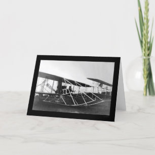 Orville Wright Flugzeug 1909 Karte