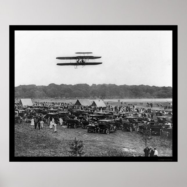 Orville Wright Record Flight 1909 Poster (Vorne)