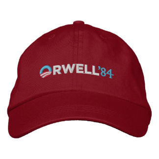 Orwell 1984 Hat Bestickte Kappe