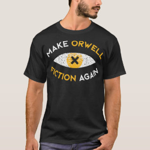 Orwell Fiktion gegen Philosophie T-Shirt