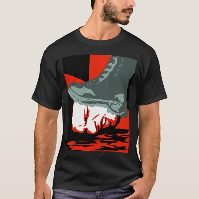 Orwell Stiefel-T - Shirt (Vorderseite)