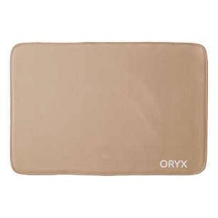 oryx-braune Farbe Badematte