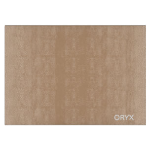oryx-braune Farbe Schneidebrett