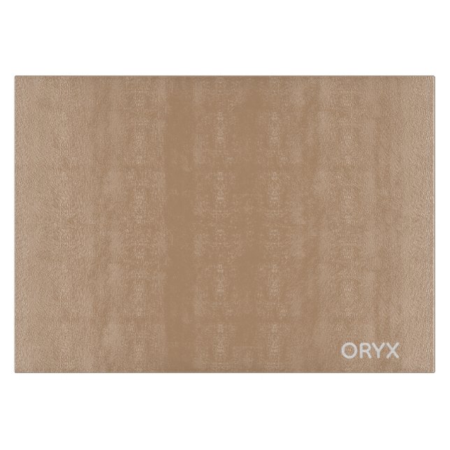 oryx-braune Farbe Schneidebrett (Vorderseite)