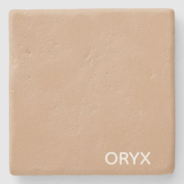 oryx-braune Farbe Steinuntersetzer