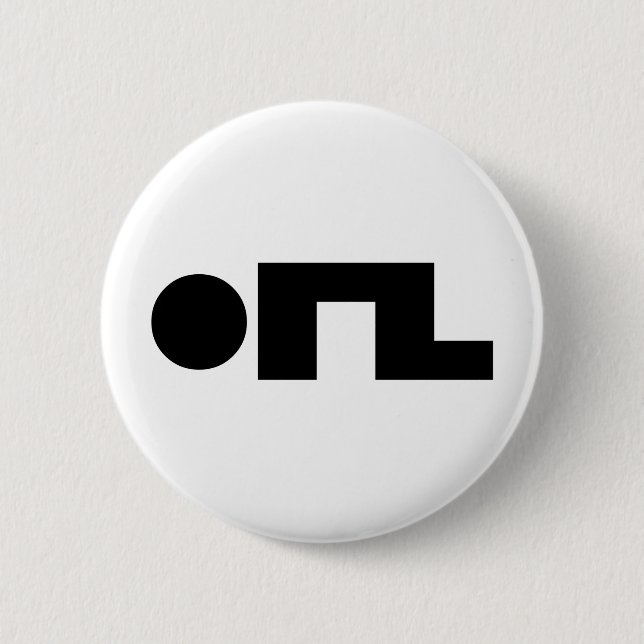 ORZ Emoticon Kaomoji Emoji Button (Vorderseite)