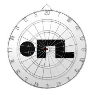 ORZ Emoticon Kaomoji Emoji Dartscheibe