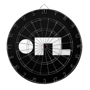 ORZ Emoticon Kaomoji Emoji Dartscheibe