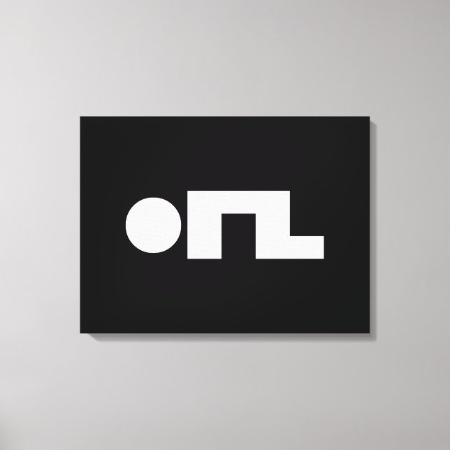 ORZ Emoticon Kaomoji Emoji Leinwanddruck (Vorderseite)