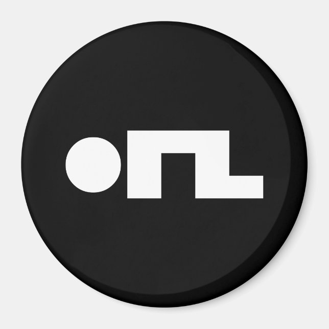 ORZ Emoticon Kaomoji Emoji Magnet (Vorne)