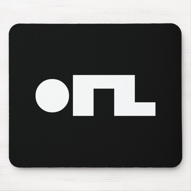 ORZ Emoticon Kaomoji Emoji Mousepad (Vorne)