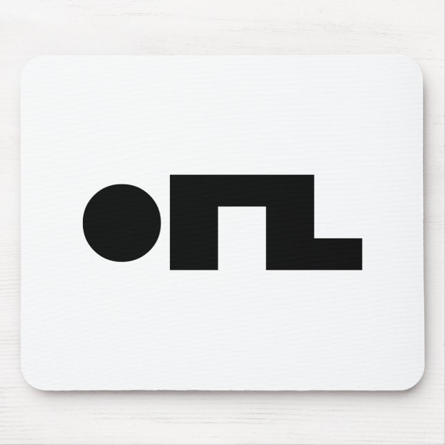 ORZ Emoticon Kaomoji Emoji Mousepad (Vorne)