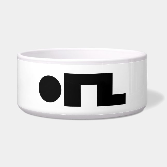 ORZ Emoticon Kaomoji Emoji Napf (Vorderseite)