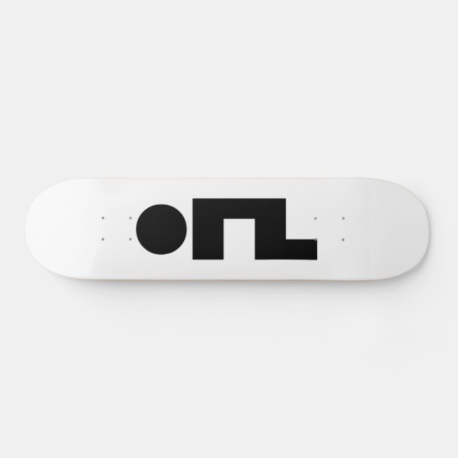 ORZ Emoticon Kaomoji Emoji Skateboard (Horizontal)