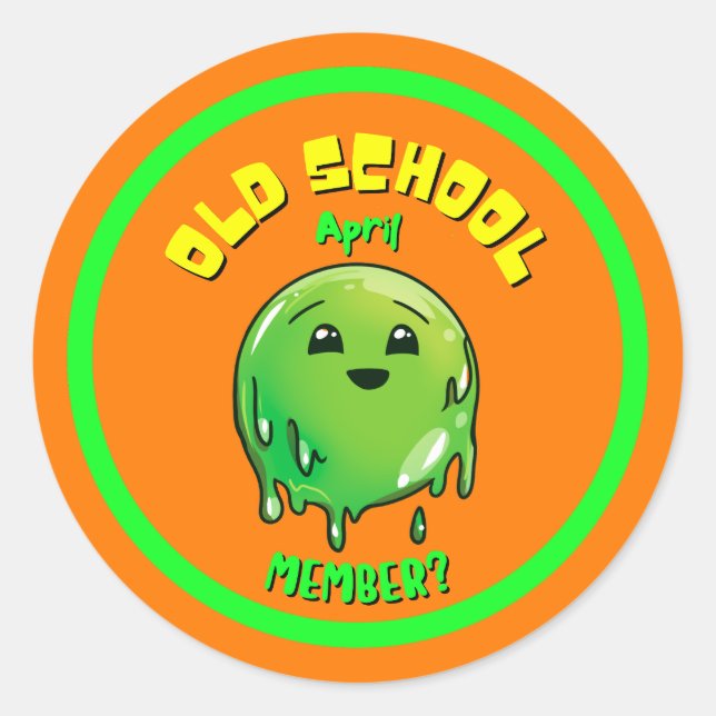 OSA-Aufkleber 1 Runder Aufkleber (Vorderseite)