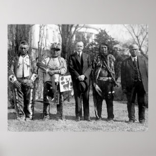 Osage-amerikanischer Ureinwohner: 1925 Poster