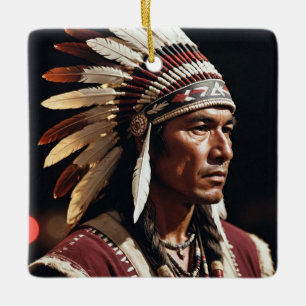 Osage Indian Ornament