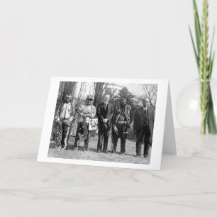 Osage Indians, 1925 Karte