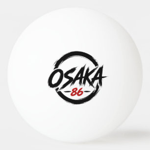 Osaka 86 Streetwear Kreis Logo Tischtennisball