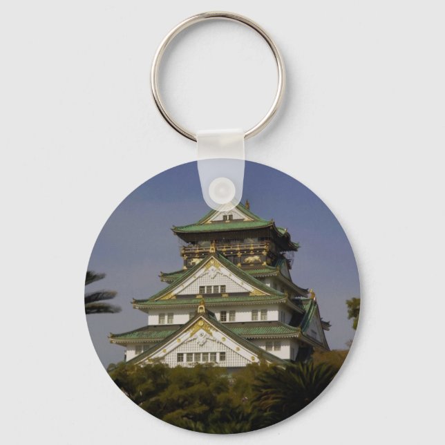 Osaka Castle Schlüsselanhänger (Vorderseite)