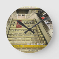 Osaka Japan Bahnhof Treppe