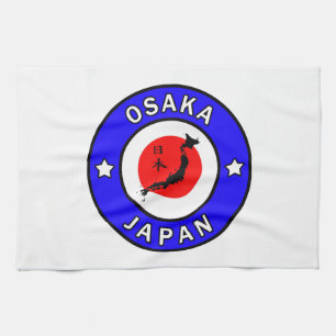 Osaka Japan Geschirrtuch