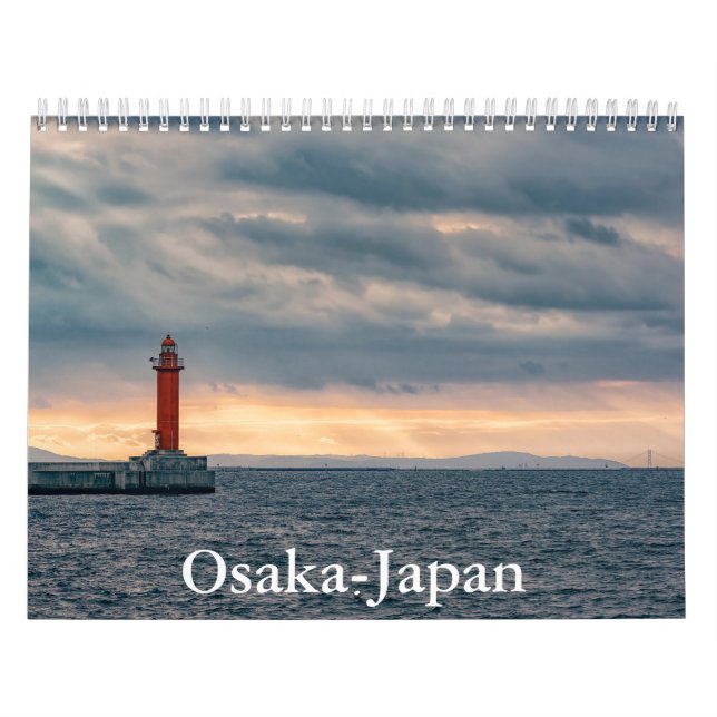 Osaka-Japan-Kalender Kalender (Titelbild)
