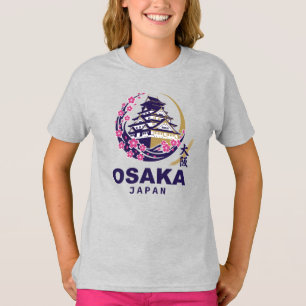 Osaka Japan Kirschblüten T-Shirt