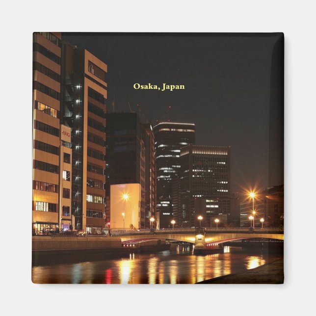 Osaka, Japan Magnet (Vorne)