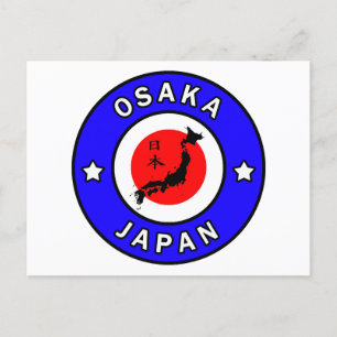 Osaka Japan Postkarte