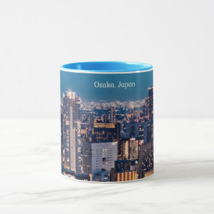 Osaka Japan Stadtbild Fotografie Tasse