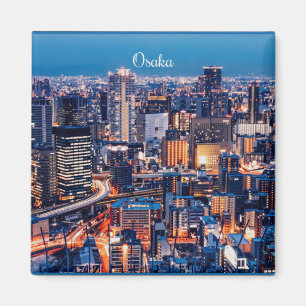 Osaka Japan Stadtbild Magnet