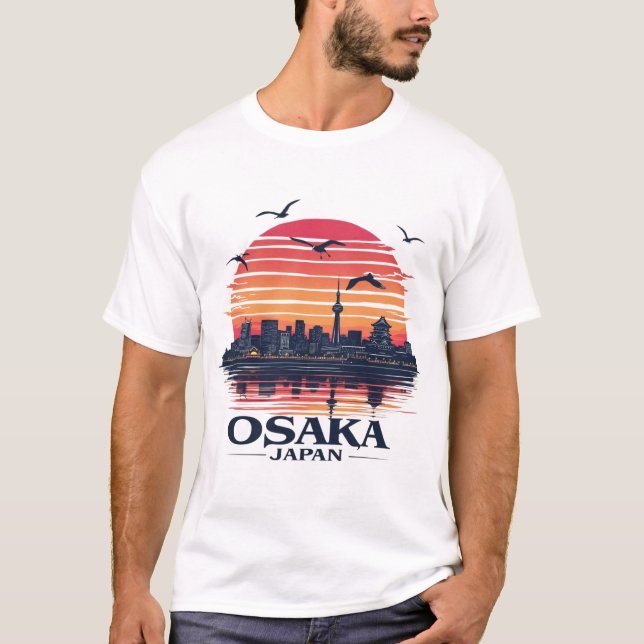 OSAKA JAPAN T-Shirt (Vorderseite)