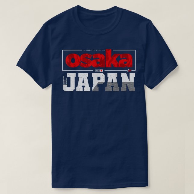 Osaka Japan T-Shirt (Design vorne)