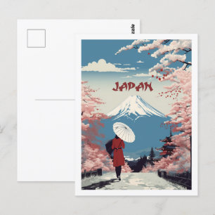 Osaka Japan Vintage berühmter Reiseort Postkarte