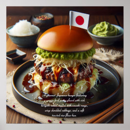Osaka Oishii Burger Dream Poster