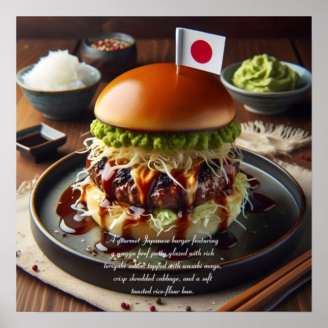 Osaka Oishii Burger Dream Poster (Vorne)