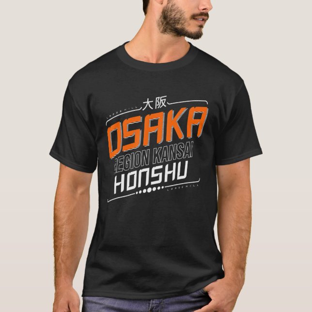 Osaka Region Kansai Honshu T-Shirt (Vorderseite)