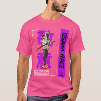 Osaka-Rennen Anime-Geschenk T-Shirt