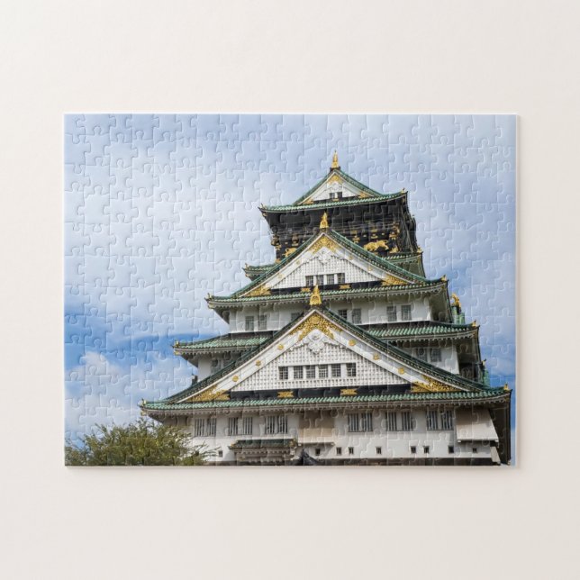 Osaka-Schloss in Osaka Japan Puzzle (Horizontal)