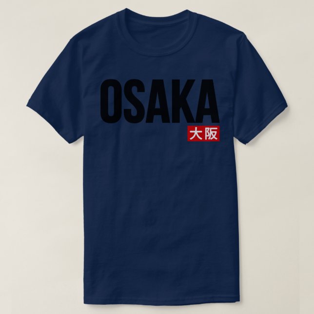 Osaka Typografie T-Shirt (Design vorne)