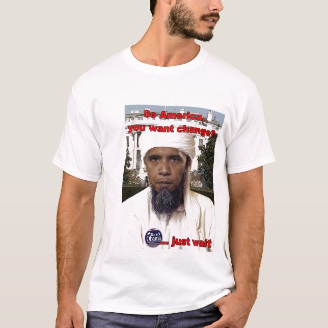 Osama Obama '08 T-Shirt (Vorderseite)