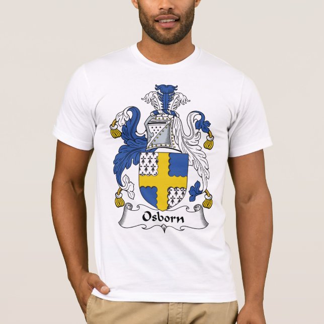 Osborn Familienwappen T-Shirt (Vorderseite)