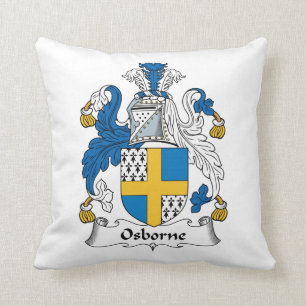 Osborne Familienwappen Kissen