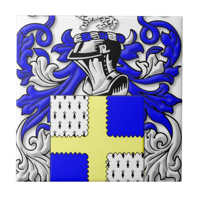 Osborne Wappen Fliese (Vorderseite)